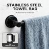 Adjustable Suction Cup Towel Bar for Bathroom Wall,14.6Inch~24 Inch Towel Racks for Bathroom